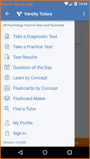 AP Psychology Practice & Prep screenshot