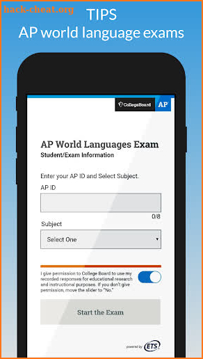 AP World Languages Exam App (AP WLEA)TIPS screenshot