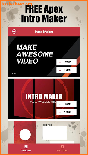 Apex Intro Maker for YouTube - make legends intro screenshot