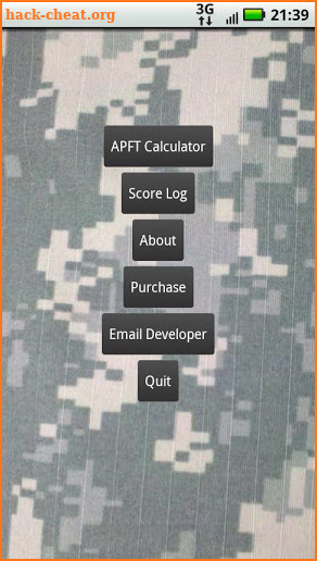 APFT Calculator w/ Score Log screenshot