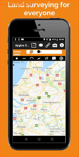 Apglos Survey Wizard - easiest land survey app screenshot