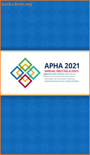 APHA 2021 screenshot