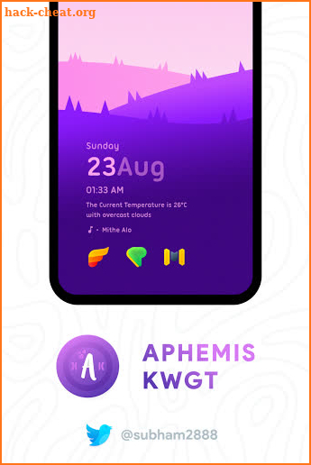 Aphemis KWGT screenshot