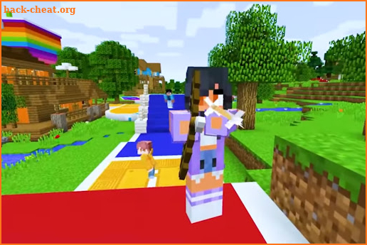 Aphmau Girl Mod Skin MCPE screenshot