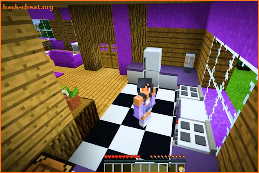 Aphmau meemeows mod skin MCPE screenshot