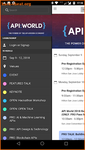 API World 18 screenshot