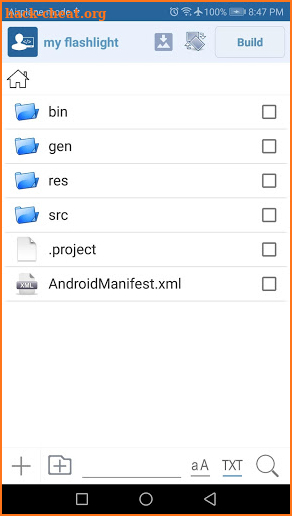 APK Builder screenshot