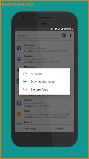 Apk Extractor Lite screenshot