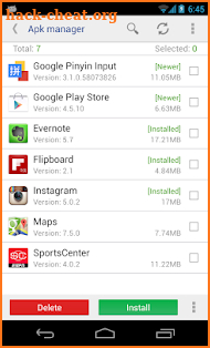 APK File Manager screenshot