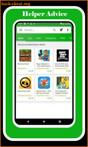 Apk Mod Helper Advice screenshot