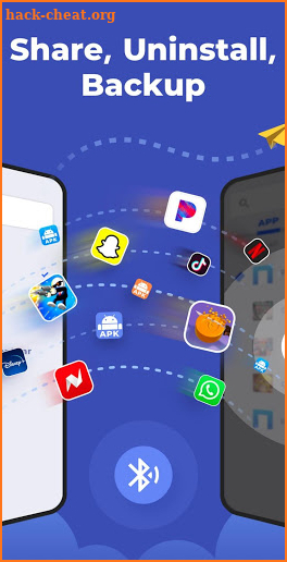 Apk Share and Backup, Bluetooth App Sender screenshot