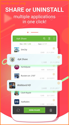 Apk Share Bluetooth - Send/Backup/Uninstall/Manage screenshot