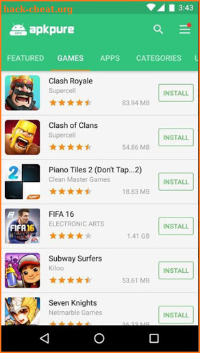 APKPure Clue - APK For Pure Apk Downloader Games screenshot