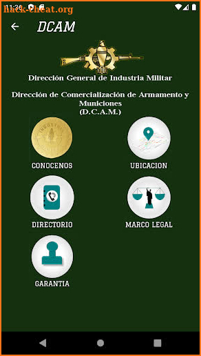 APLICACIÓN DCAM screenshot