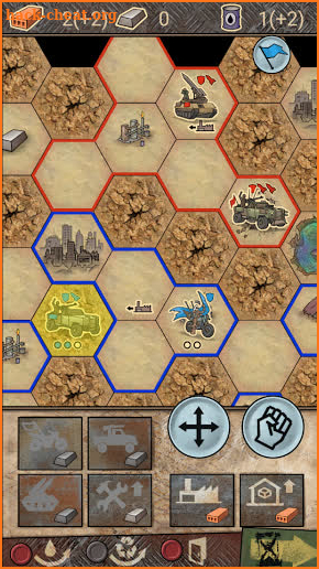 Apo Tribes - turn based strategy screenshot