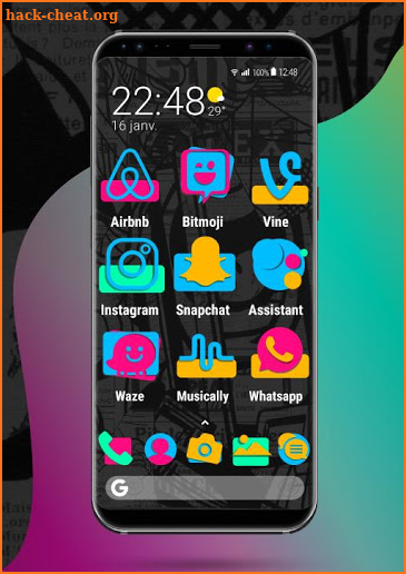 Apolo 4Colors - Theme, Icon pack, Wallpaper screenshot