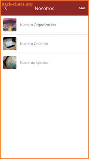 Apostoles y Profetas screenshot