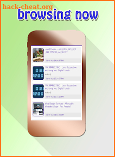 APP Browser For craigslist (classfinds,jobs) screenshot