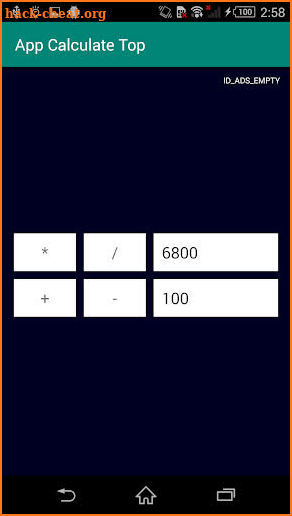 App Calculate Top screenshot