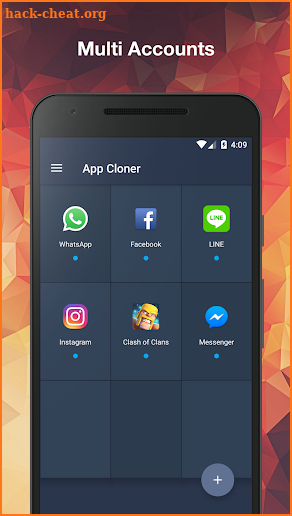 App Cloner ❤️ Multiple accounts & Two face screenshot