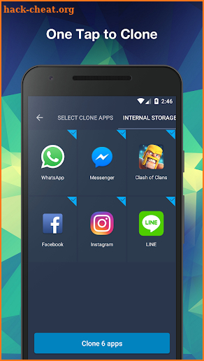 App Cloner ❤️ Multiple accounts & Two face screenshot