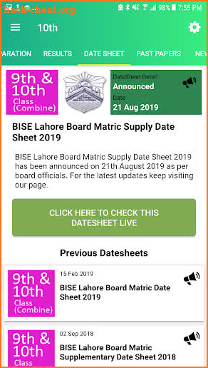 App for 10th Class Students screenshot