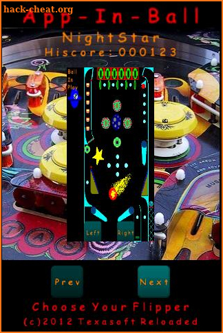 App-In-Ball Pinball Simulator screenshot