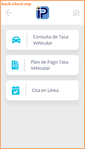 APP Instituto de la Propiedad de Honduras screenshot