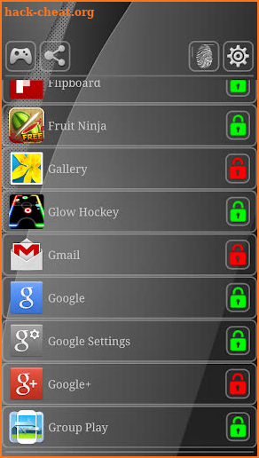 App Lock (Scanner Simulator) screenshot