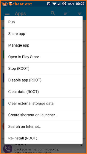 App Manager screenshot