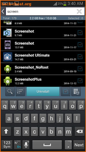 App remover - delete apps screenshot