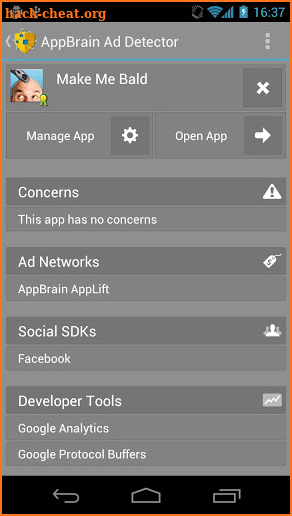 AppBrain Ad Detector screenshot