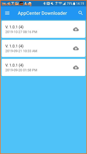 AppCenter Downloader screenshot