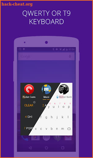 AppDialer 11–T9 app search screenshot