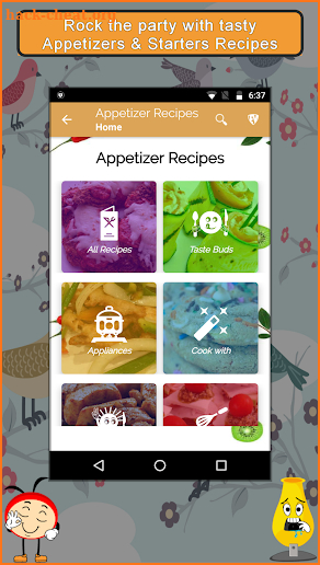 Appetizers & Starters Recipes screenshot