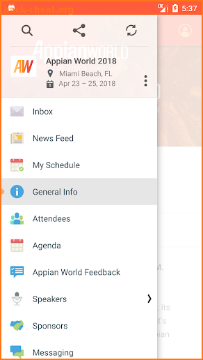 Appian World 2018 screenshot