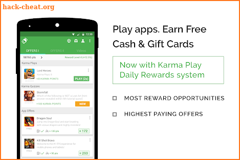 appKarma Rewards & Gift Cards screenshot