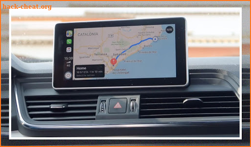 Apple CarPlay for Android Auto Navigation,maps,GPS screenshot