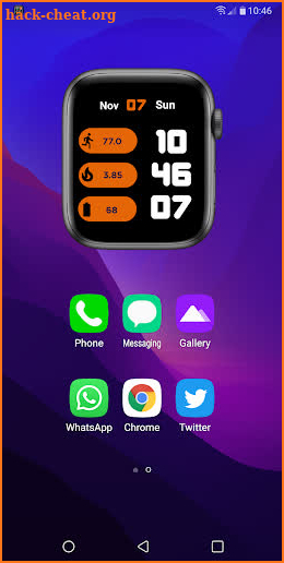 Apple Watch Widget screenshot