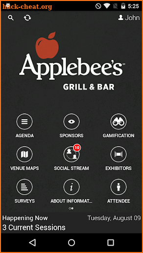 Applebee’s Corporate Events screenshot