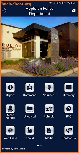 Appleton Police Department screenshot