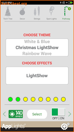 AppLights screenshot