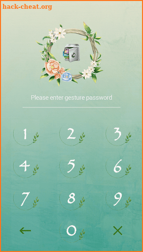 AppLock Theme Garland screenshot