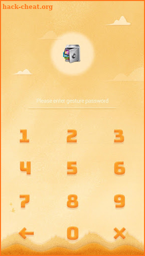 AppLock Theme Maple Leaf screenshot