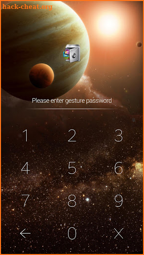 AppLock Theme Universe screenshot