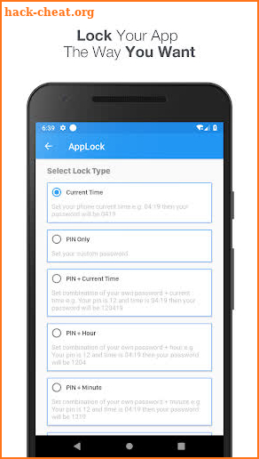 AppLock - Time PIN, Fingerprint & Pattern Lock screenshot