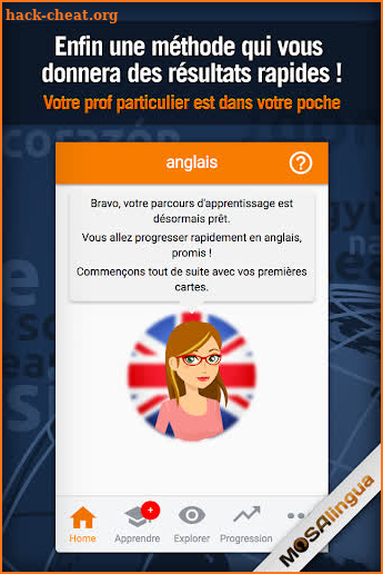 Apprendre l'Anglais rapidement - MosaLingua screenshot