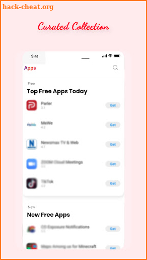 Apps and App Store screenshot