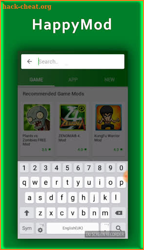 Apps & Games: Happymod screenshot