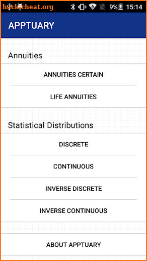 Apptuary: Actuarial Calculator screenshot